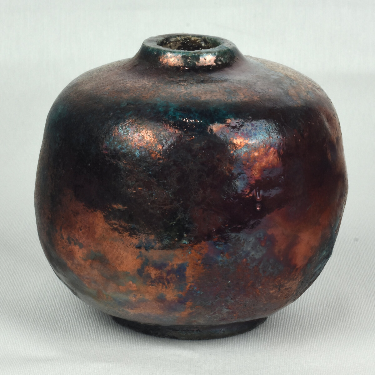 Búcaro raku cobre de LolaBotijo